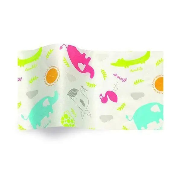 Animal Printed Tissue Paper - Mac Paper Supply