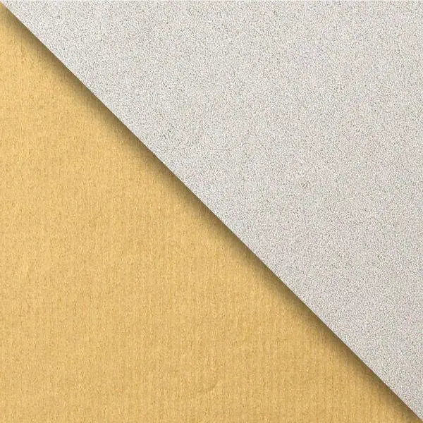 Gift Wrap - Gold & Silver Kraft - Mac Paper Supply