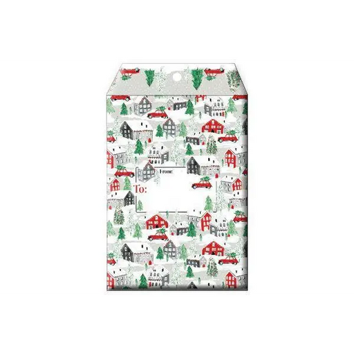 Mailing Envelope - Christmas Town - Large - Mac Paper Supply
