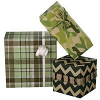 Hunter Green Soft Touch Wrapping Paper, 24 x 833', Full Ream Roll