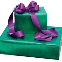 Solid Foil / Special Finishes Gift Wrap
