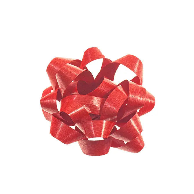 1-1/4’’ Italian Mini Star Bows - Red - BE-SB1HOT250
