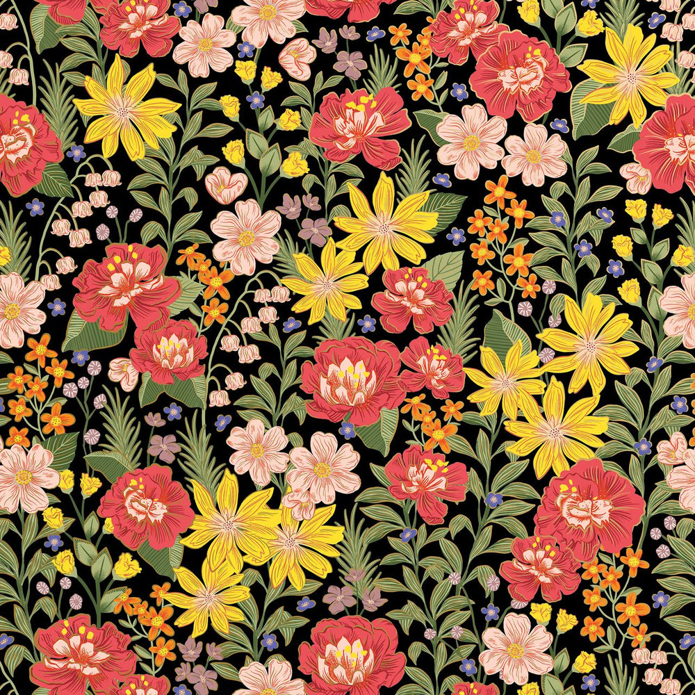 Gift Wrap - Fresh Floral - Recycled Fiber