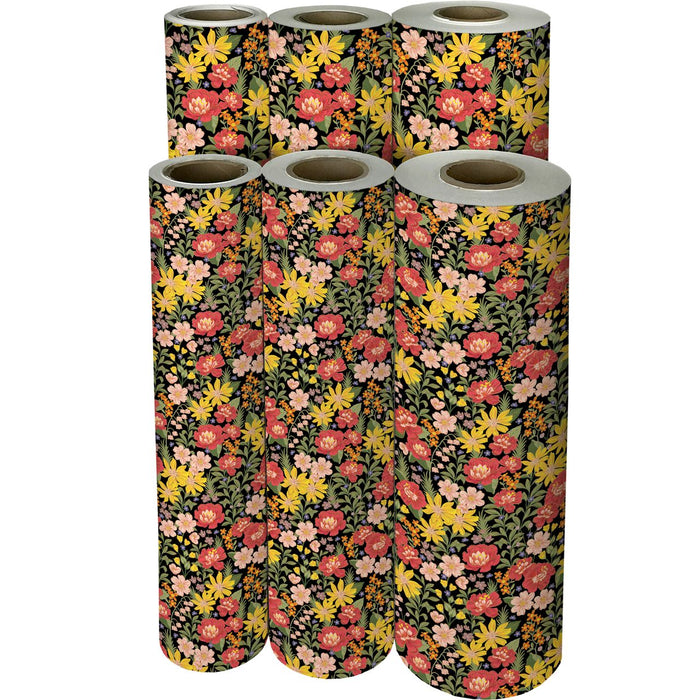 Gift Wrap - Fresh Floral - Recycled Fiber