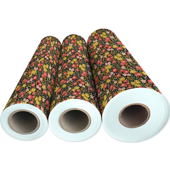 Gift Wrap - Fresh Floral - Recycled Fiber