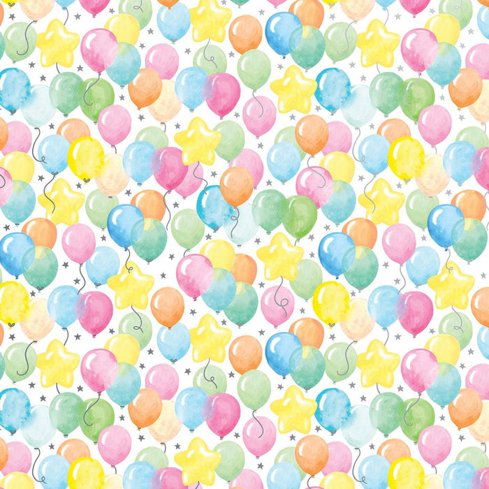 Gift Wrap - Balloon Bonanza - Recycled Fiber