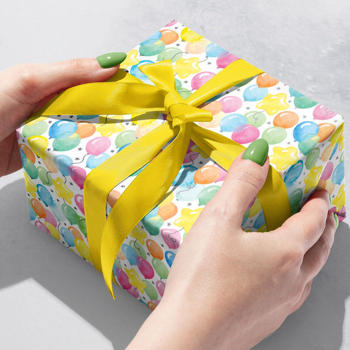 Gift Wrap - Balloon Bonanza - Recycled Fiber