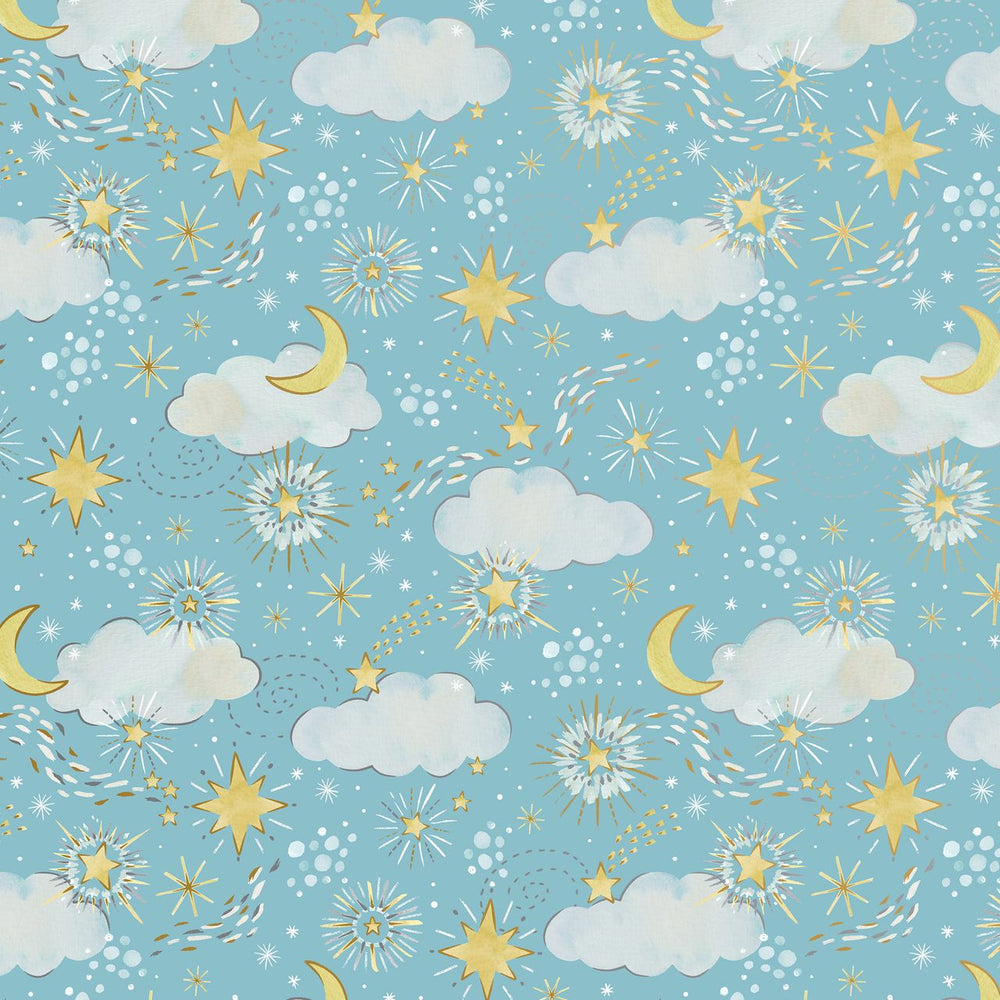 Gift Wrap - Twinkle Stars - Recycled Fiber