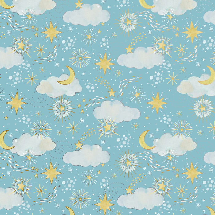 Gift Wrap - Twinkle Stars - Recycled Fiber