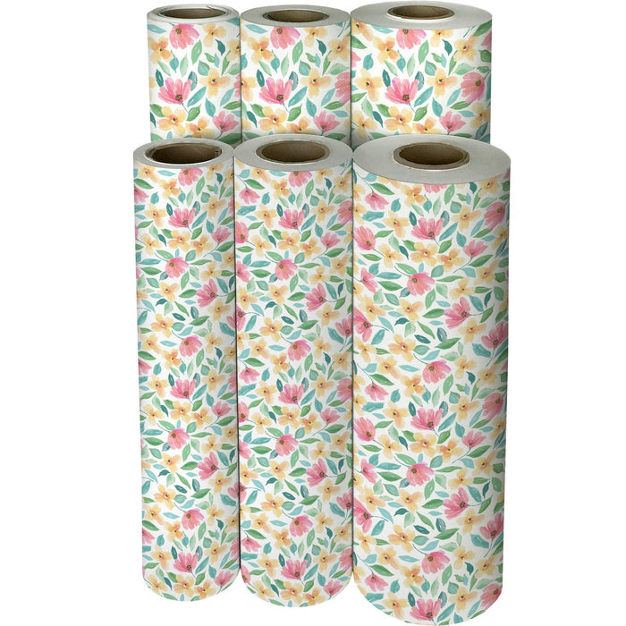 Gift Wrap - Full Bloom - Recycled Fiber