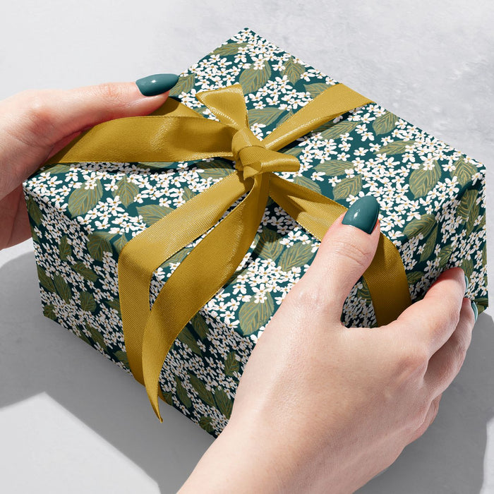 Gift Wrap - Cottage Floral  - Recycled Fiber