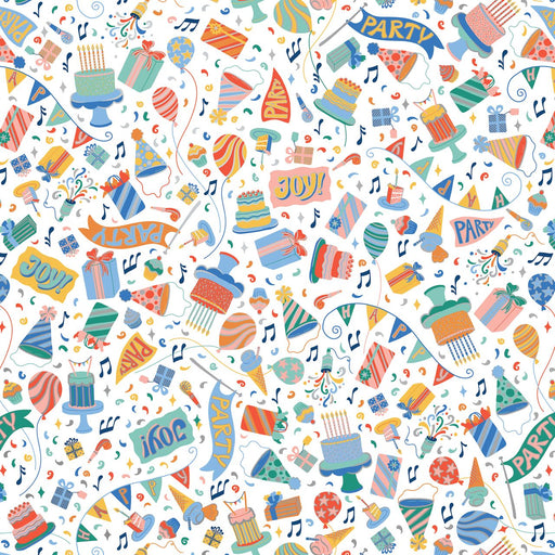 Gift Wrap - Let's Party - Recycled Fiber