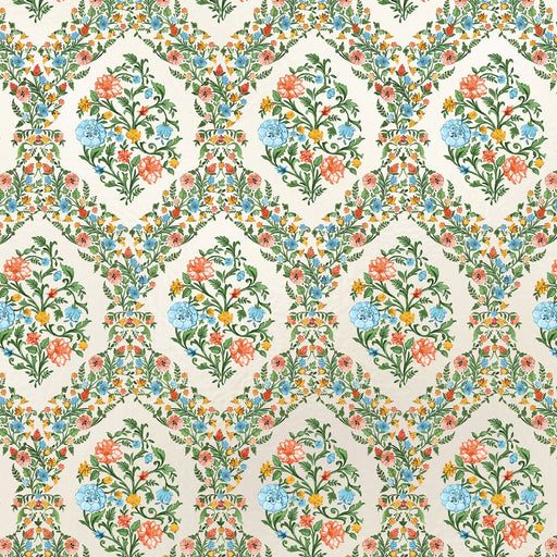 Gift Wrap - Floral Damask Pearl  - Recycled Fiber