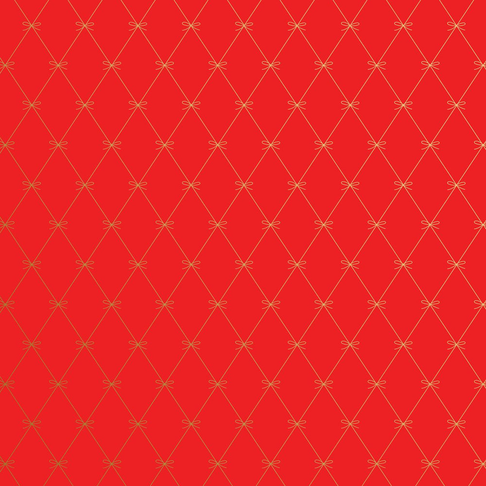 Gift Wrap - Beautiful Bows Red - Recycled Fiber