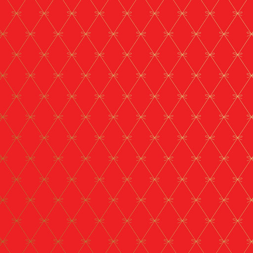 Gift Wrap - Beautiful Bows Red - Recycled Fiber