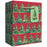 Euro Tote - Small - Christmas Trees Red