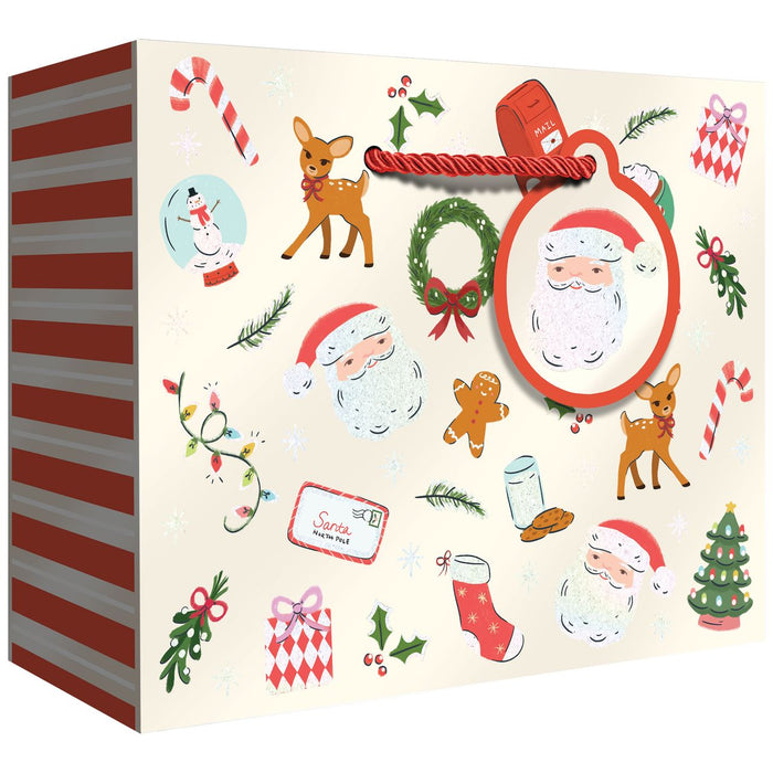 Medium Tote - Winter Whimsy