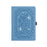 Songbird In Blue Dot Grid Notebook