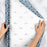 Gift Wrap - Hanukkah Greetings Silver - Recycled Fiber