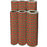 Gift Wrap -Christmas Trees Red - Recycled Fiber