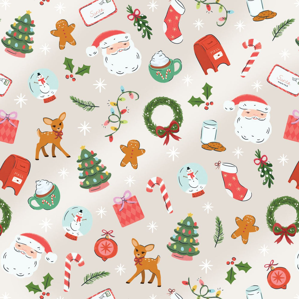 Gift Wrap - Winter Whimsy - Recycled Fiber