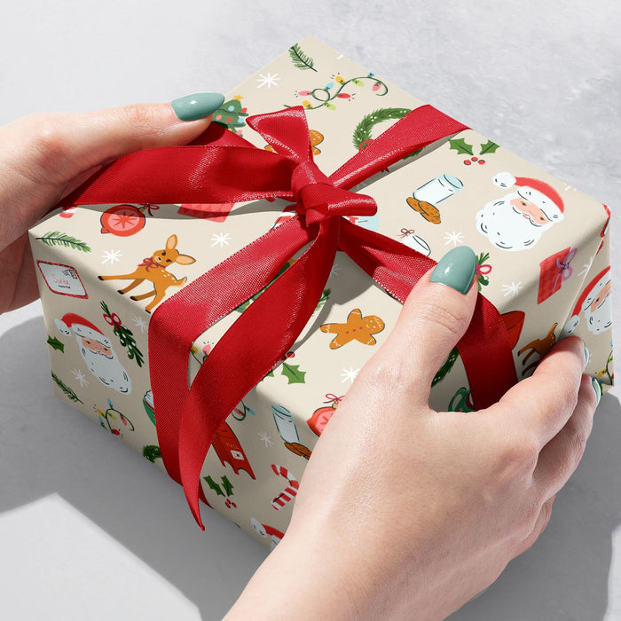 Gift Wrap - Winter Whimsy - Recycled Fiber