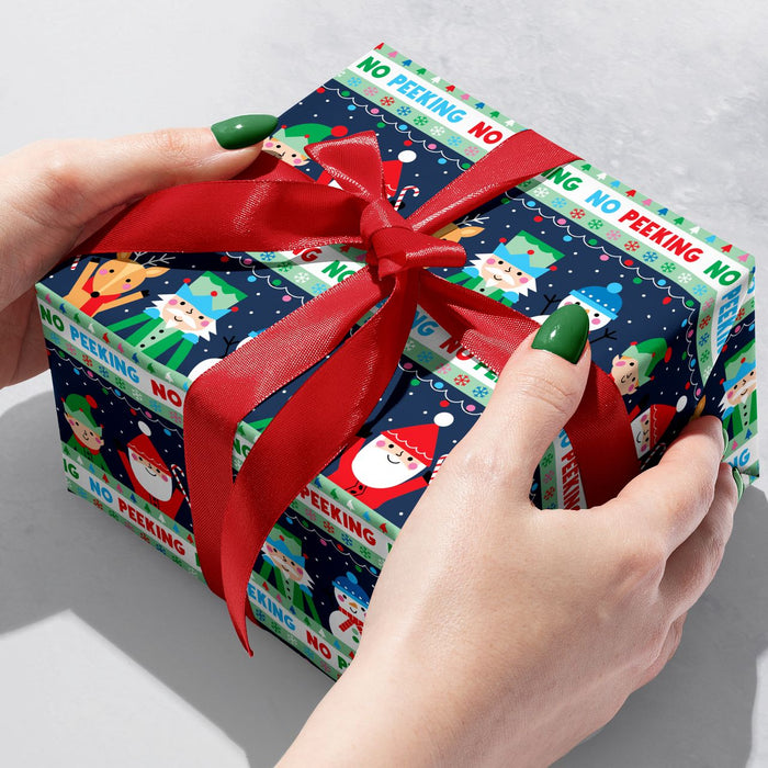 Gift Wrap - No Peeking - Recycled Fiber