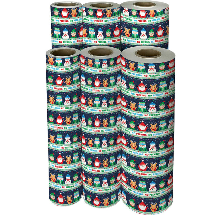 Gift Wrap - No Peeking - Recycled Fiber