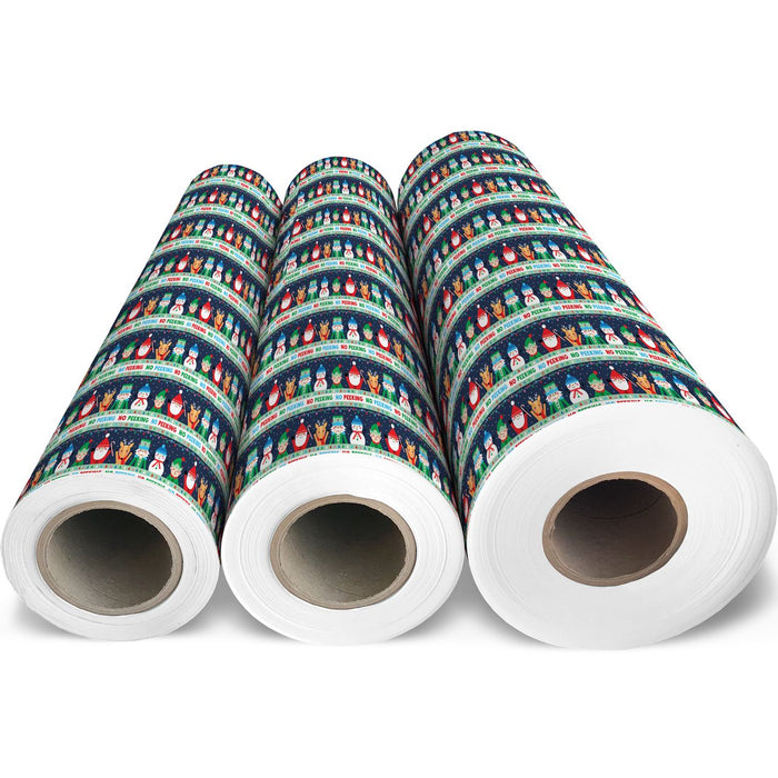 Gift Wrap - No Peeking - Recycled Fiber