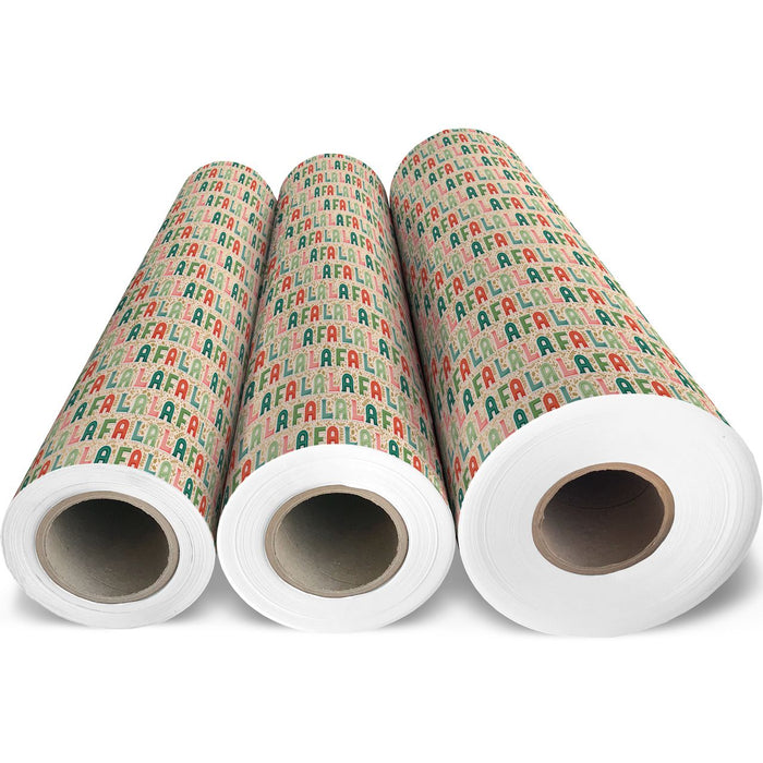 Gift Wrap - Fa La La - Recycled Fiber