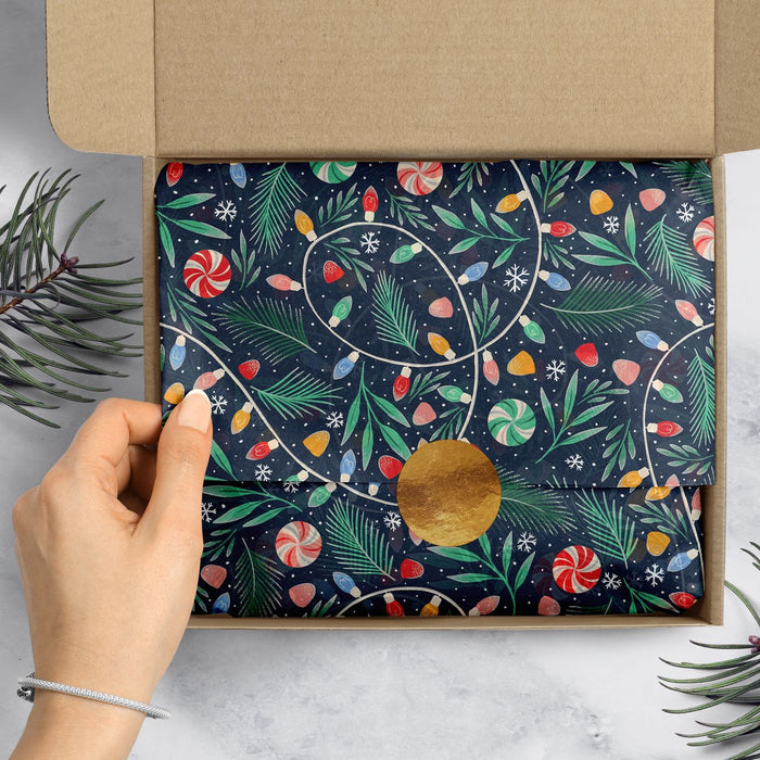 Tissue - Printed - Peppermint Twinkle