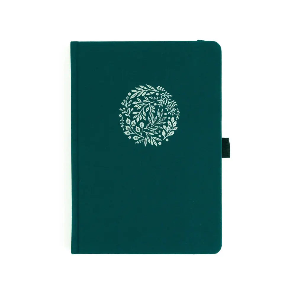 A5 Signature Floral: Dot Grid Notebook - LP403