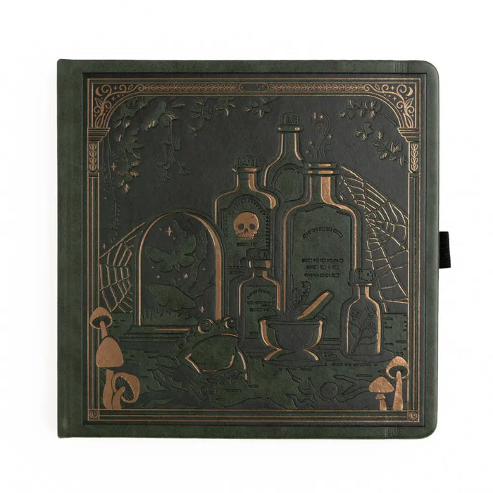 Apothecary Shelf | Notebook - 8x8: 160 Pages / White Dot
