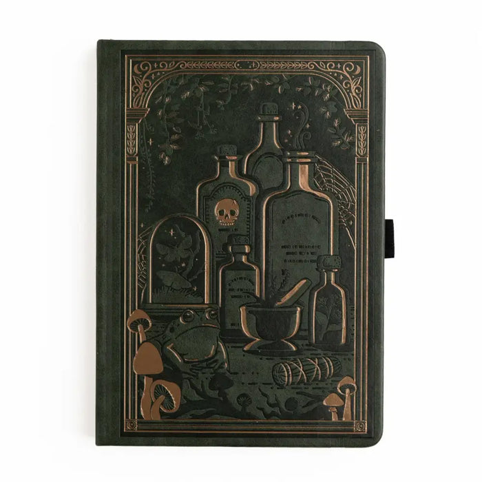 Apothecary Shelf | Notebook - A5: 192 Pages / White Dot