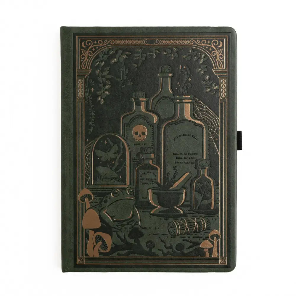 Apothecary Shelf | Notebook - B5: 160 Pages / White Dot
