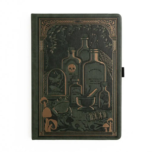 Apothecary Shelf | Notebook - B5: 160 Pages / White Dot