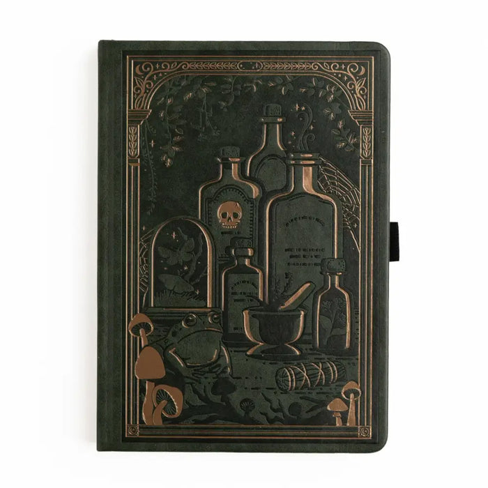 Apothecary Shelf | Notebook - B6: 112 Pages / White Dot