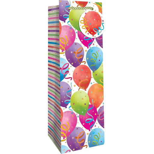 Bottle Tote - Balloon White - 6 Count - BT139