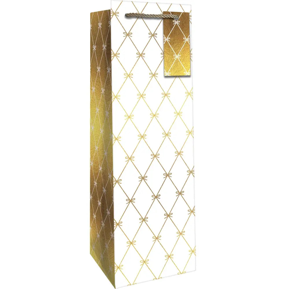 Macpaper.com - Bottle Tote - Beautiful Bows — Mac Paper Supply