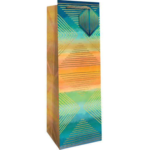 Bottle Tote - Modern Ombre - 6 Count - BT381