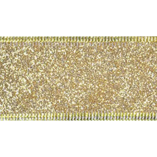 Brilliance Wired Ribbon - Gold / 1-1/2’’ x 10 yards