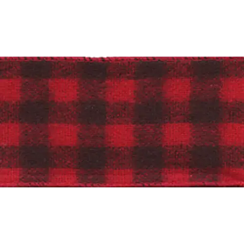 Buffalo Plaid Wired Ribbon - 1-1/2’’ x 10 yd