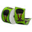 Cauldron Wired Ribbon - Black/Lime - Single Roll