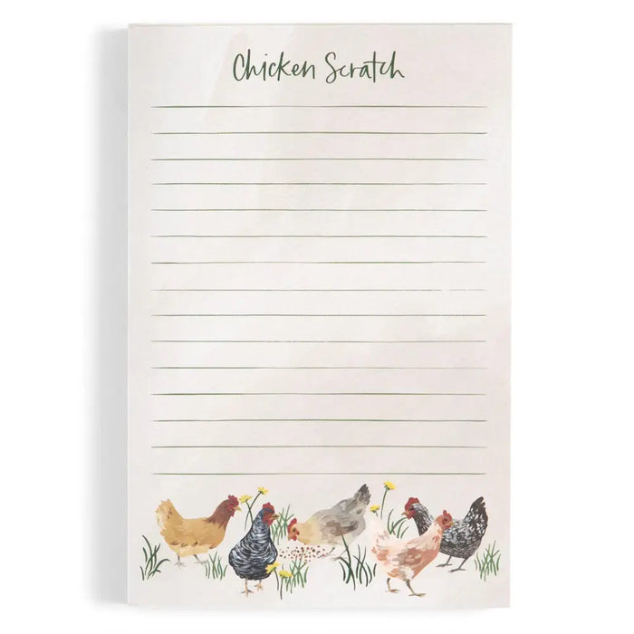 Chicken Scratch Notepad - 446964