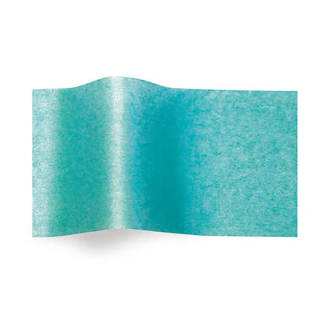 Crystallized Tissue Paper | 200/Carton - Bright Turquoise