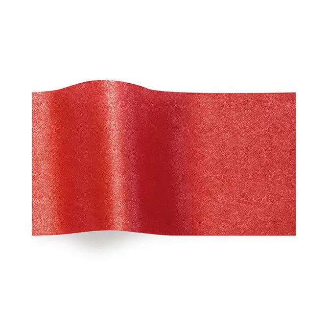 Crystallized Tissue Paper | 200/Carton - Scarlet - TI-CY1004