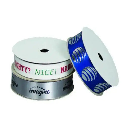 Custom Printed Ribbon & Bows - 3/4’’ x 36’ (Wet Look)