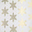 Cutter Box - Guilded Snowflake Gift Wrap - 24" x 100' - Mac Paper Supply