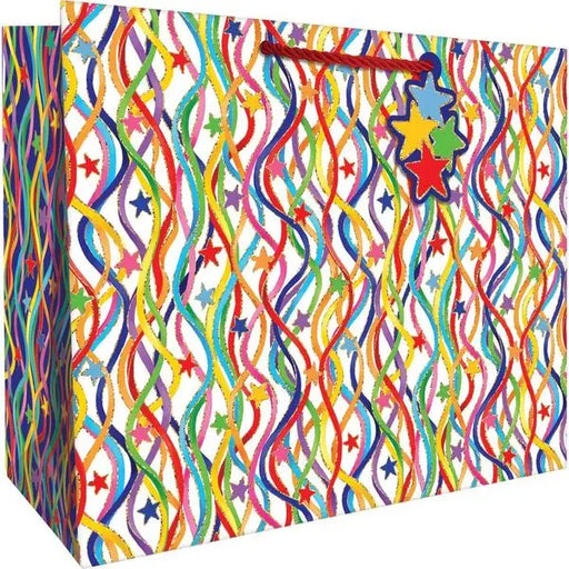 Euro Tote - Jumbo - Celebrations Streamers - 6 Count - JT483