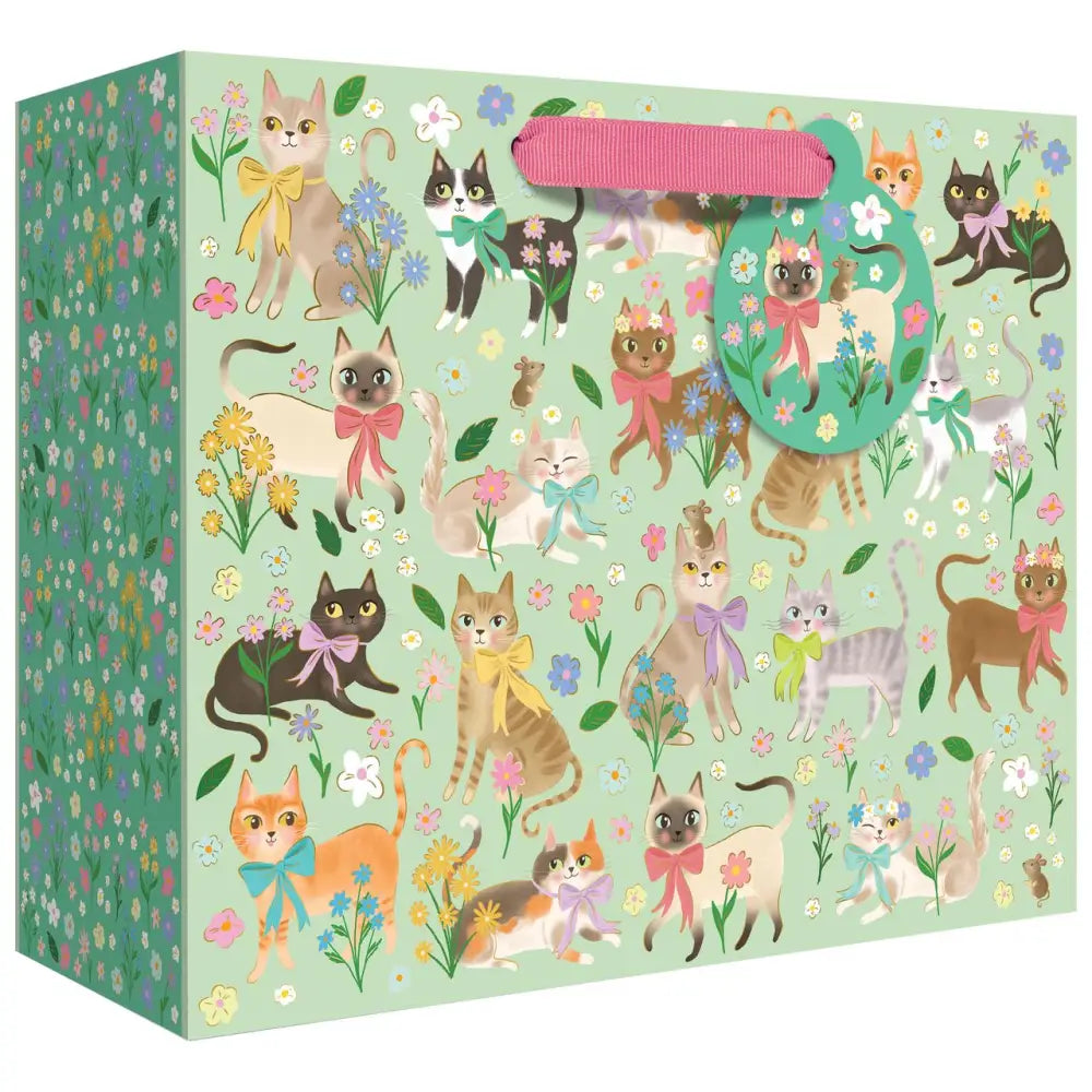 Euro Tote - Large - Caturday - 6 Count - GBL253